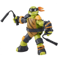 Фигурка TMNT ЧЕРЕПАШКИ-НИНДЗЯ БОЕВАЯ МАСКИРОВКА - Микеланджело (12 см) (90681)