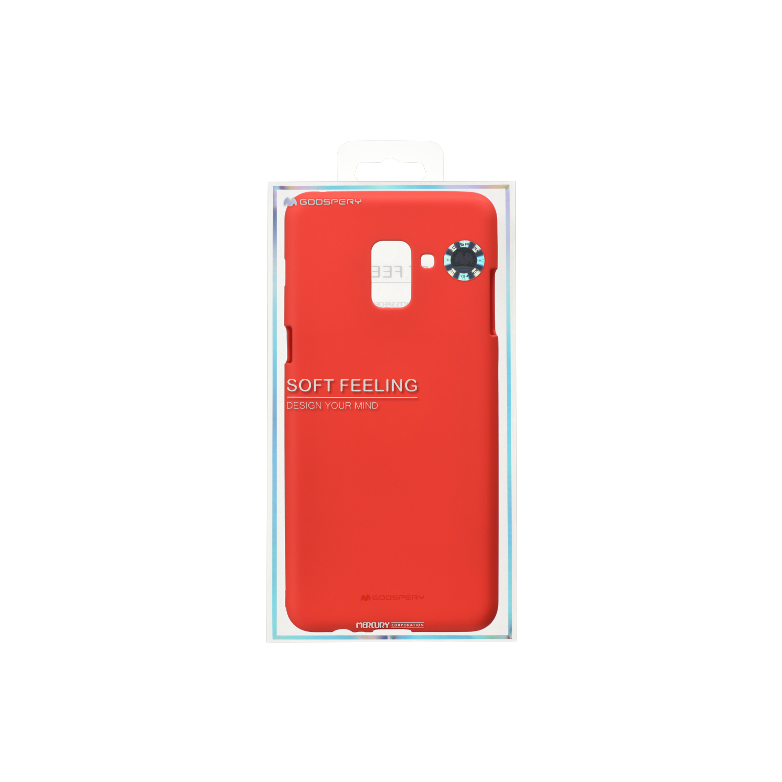 Чохол до мобільного телефона Goospery Samsung Galaxy A8+ (A730) SF Jelly Red (8809550413535) зображення 3