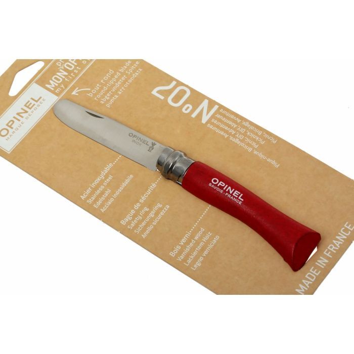 Нож Opinel №7 "My First Opinel" pink (001699) изображение 6
