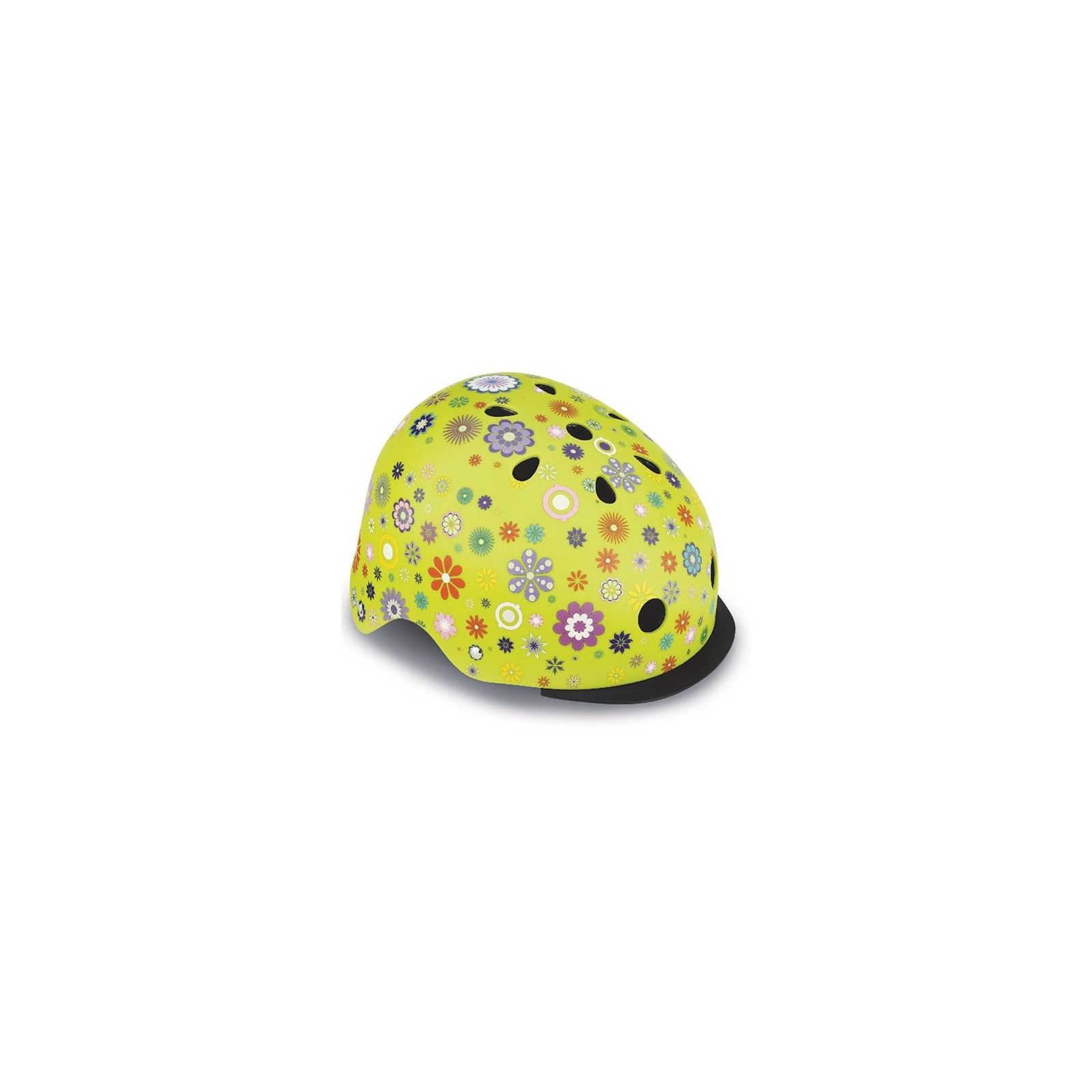Шлем Globber с фонариком Цветы Зеленый 48-53см (XS/S) (507-106) изображение 3