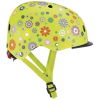 Шлем Globber с фонариком Цветы Зеленый 48-53см (XS/S) (507-106)