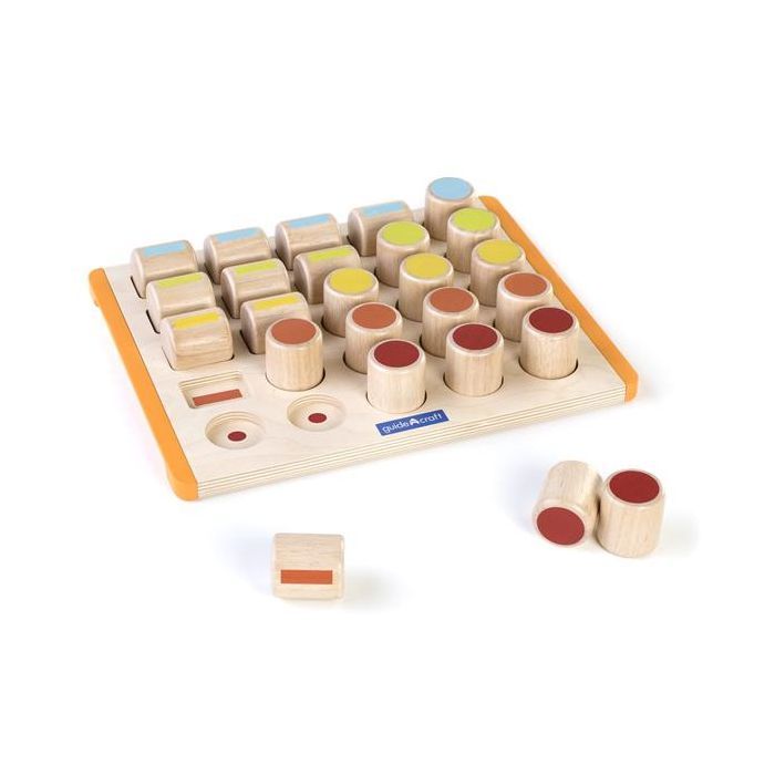 Развивающая игрушка Guidecraft Manipulatives Счетные цилиндры (G6902) изображение 3