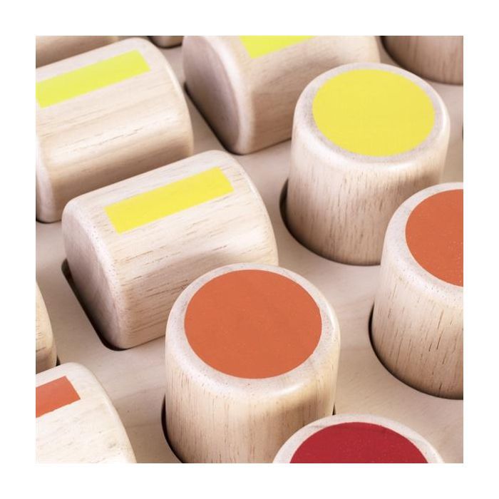 Развивающая игрушка Guidecraft Manipulatives Счетные цилиндры (G6902) изображение 4