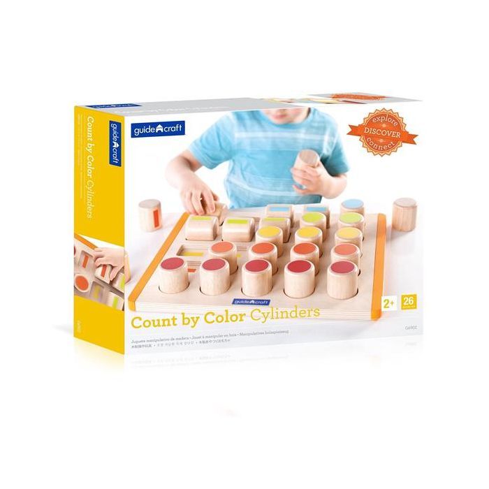 Развивающая игрушка Guidecraft Manipulatives Счетные цилиндры (G6902) изображение 9