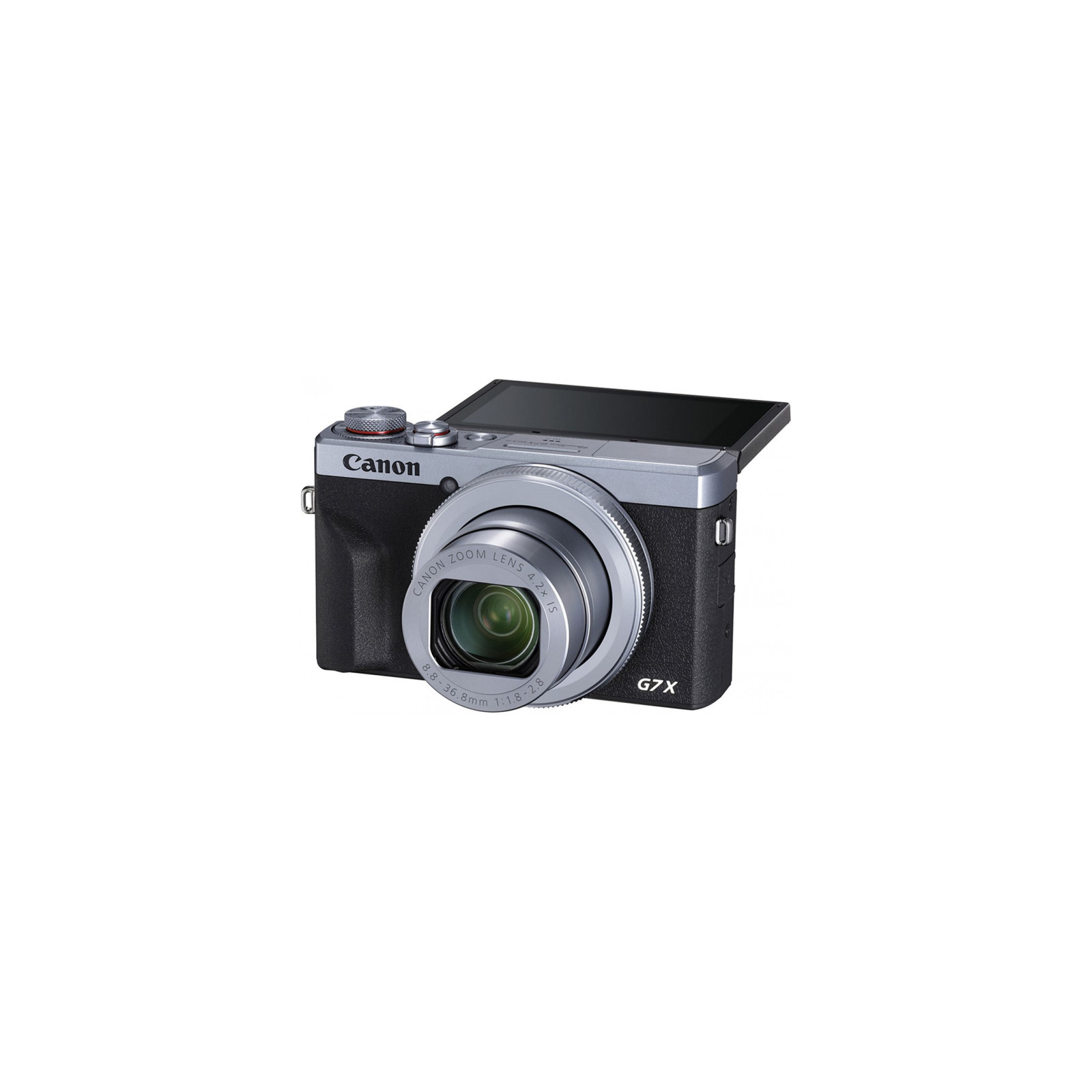 Цифровий фотоапарат Canon Powershot G7 X Mark III Silver (3638C013) зображення 3