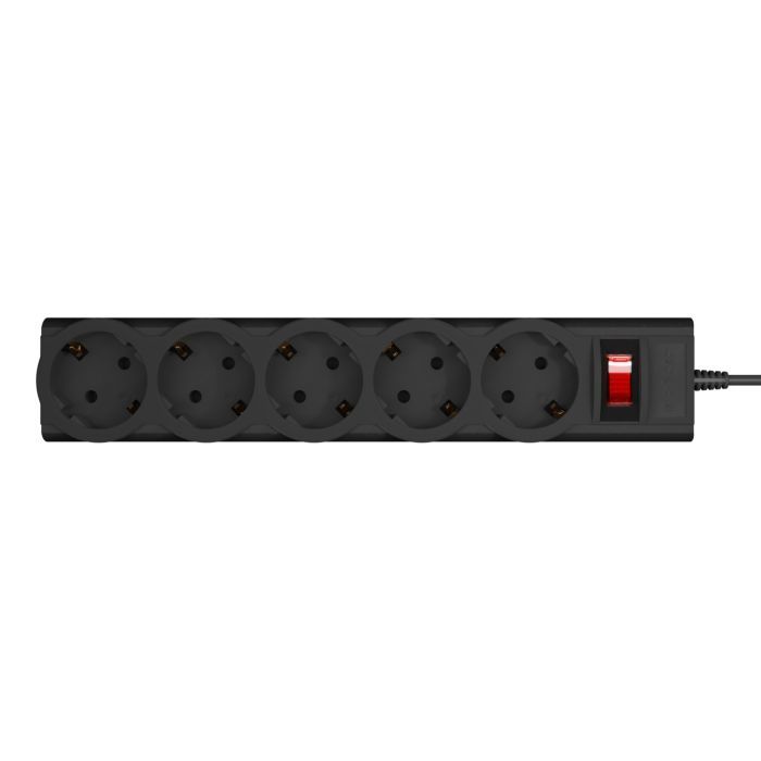 Сетевой фильтр питания LogicPower LP-X5 PREMIUM, 2m black (9583) изображение 2