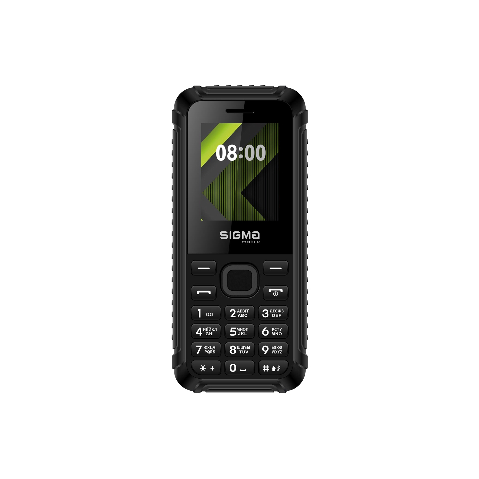 Мобільний телефон Sigma X-style 18 Track Black-Green (4827798854433)