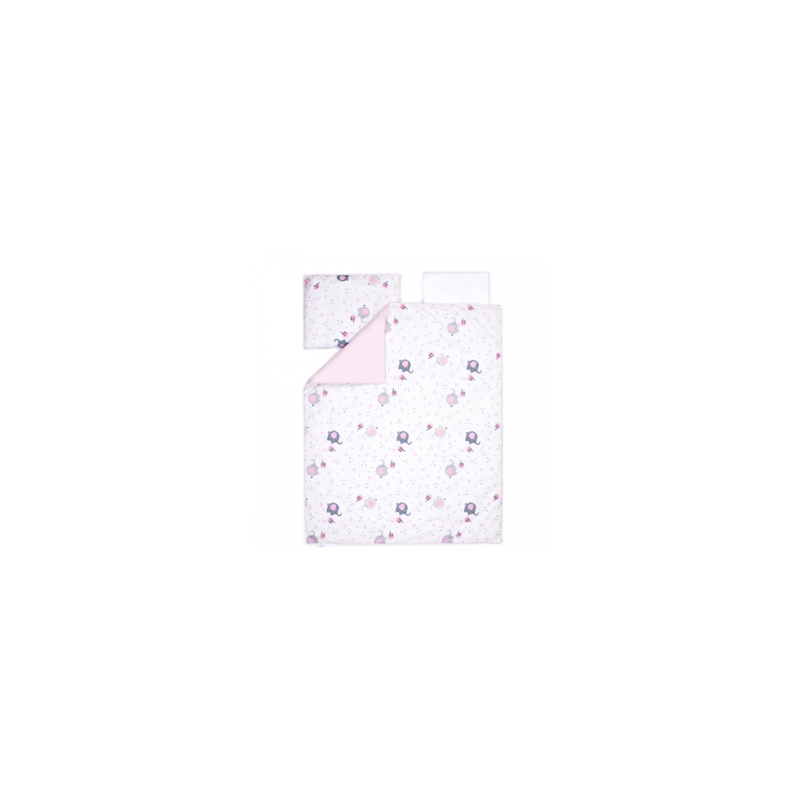 Детский постельный набор Верес Сменный Elephant family pink (3 ед.) (153.3.16)