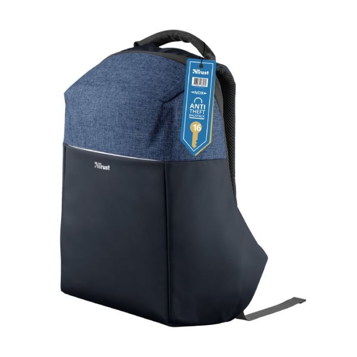 Рюкзак для ноутбука Trust 16" Nox Anti-theft BLUE (23307) изображение 2