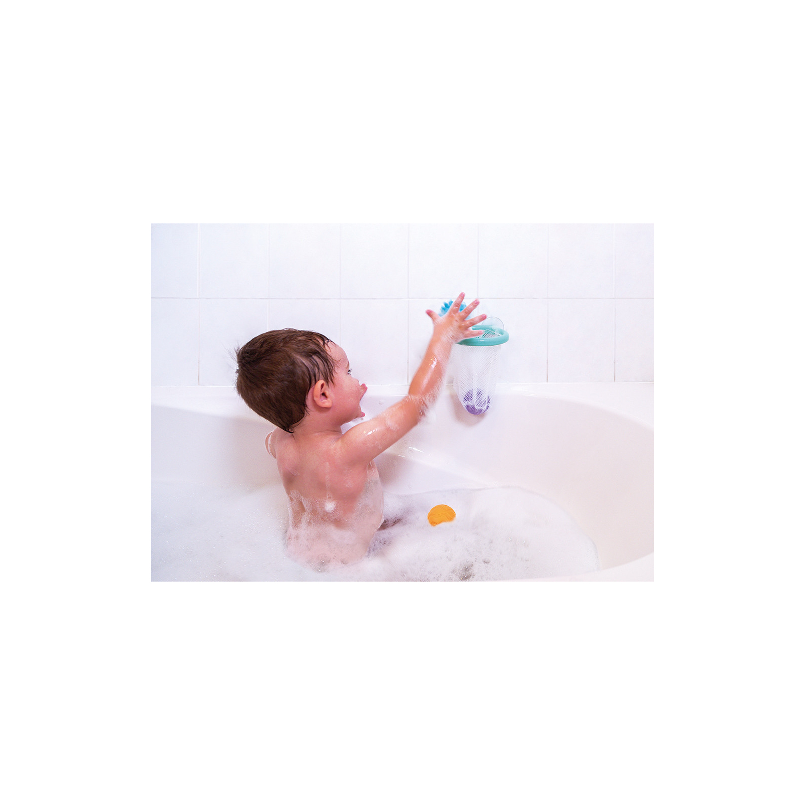 Іграшка для ванної Janod Корзина з м'ячиками (J04708) зображення 6