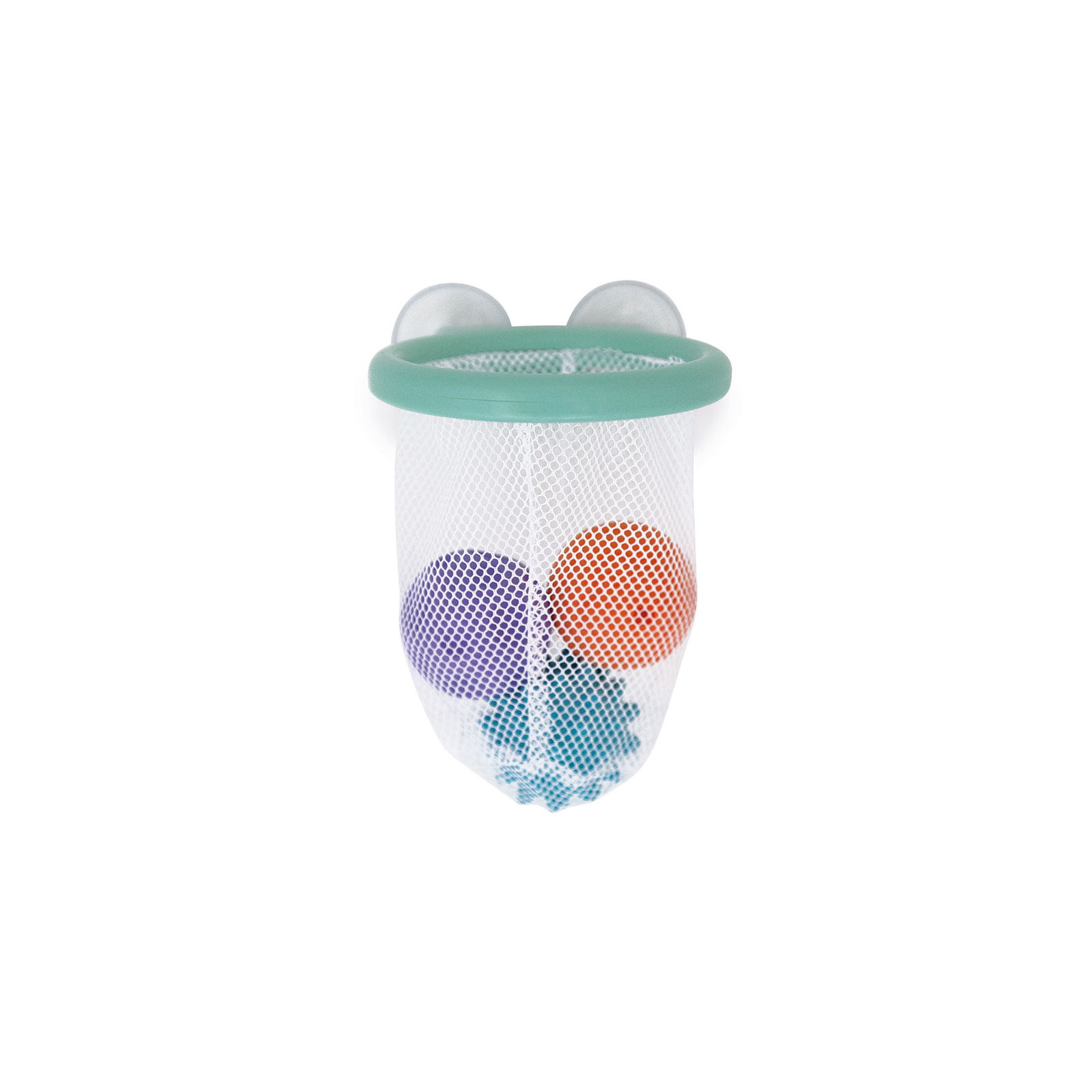 Іграшка для ванної Janod Корзина з м'ячиками (J04708)