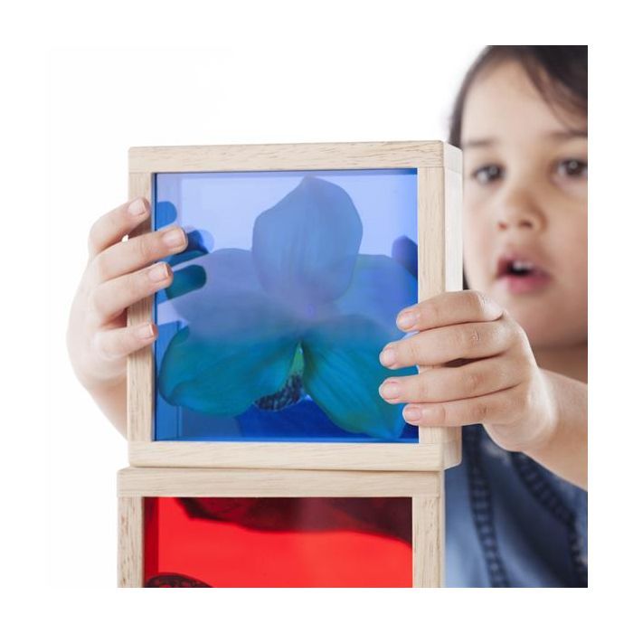 Игровой набор Guidecraft Набор блоков Natural Play Сокровища в ящиках разноцветный (G3085) изображение 11