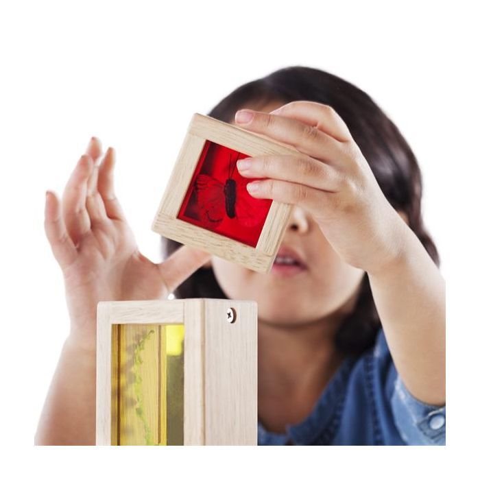 Игровой набор Guidecraft Набор блоков Natural Play Сокровища в ящиках разноцветный (G3085) изображение 7