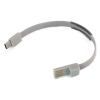 Дата кабель USB 2.0 AM to Type-C 0.2m grey Extradigital (KBU1779) изображение 2