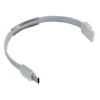 Дата кабель USB 2.0 AM to Type-C 0.2m grey Extradigital (KBU1779) изображение 3