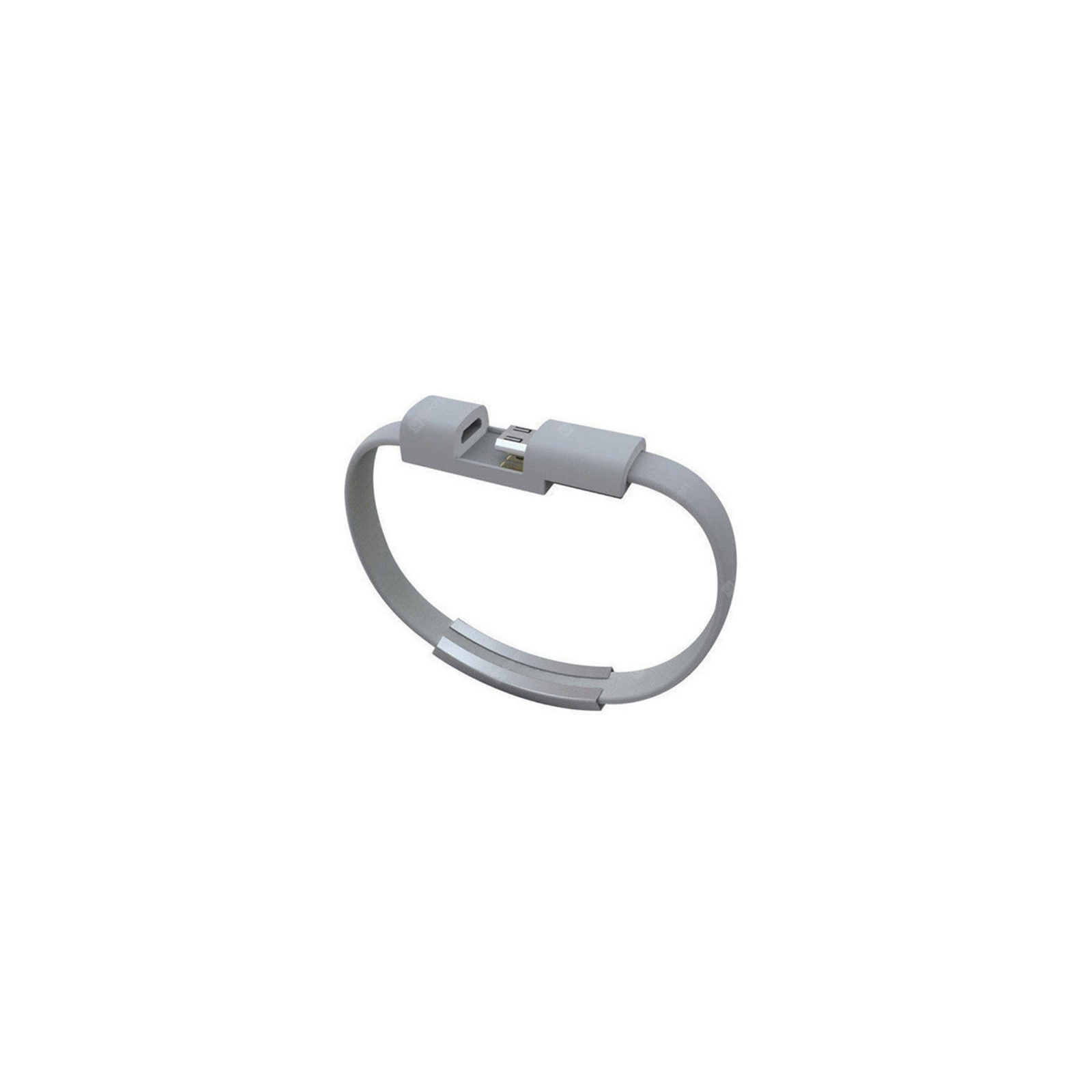 Дата кабель USB 2.0 AM to Type-C 0.2m grey Extradigital (KBU1779) зображення 4