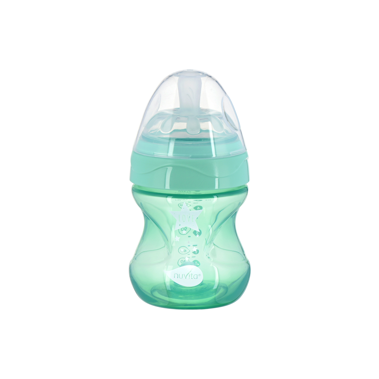 Бутылочка для кормления Nuvita Mimic Cool 150 мл зеленая (NV6012GREEN)