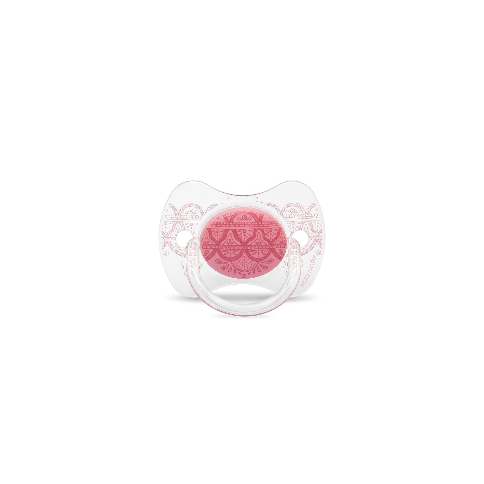 Пустушка Suavinex Couture 0-4 міс рожева (304201)