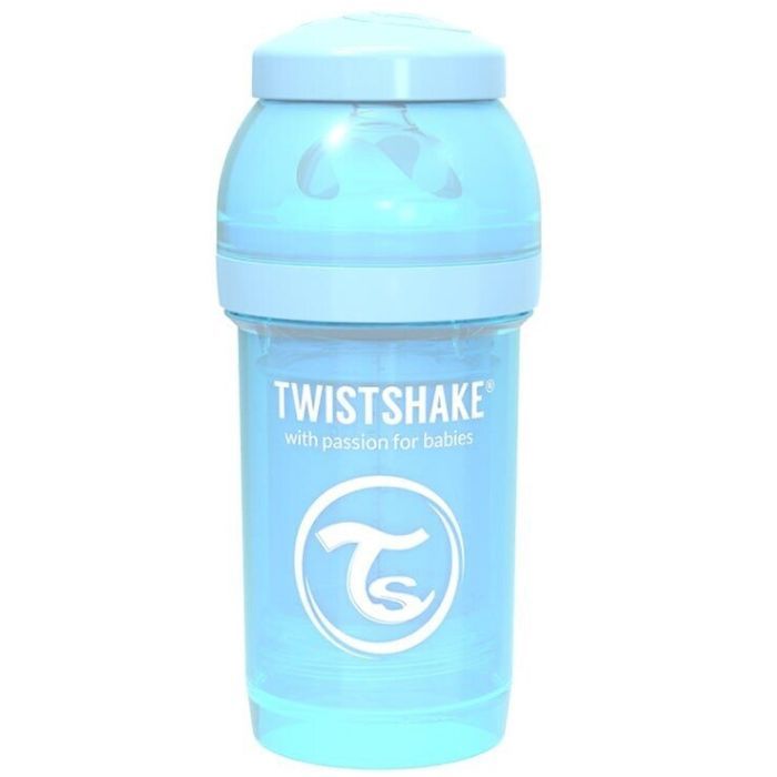 Бутылочка для кормления Twistshake антиколиковая 180 мл, серая (69861)