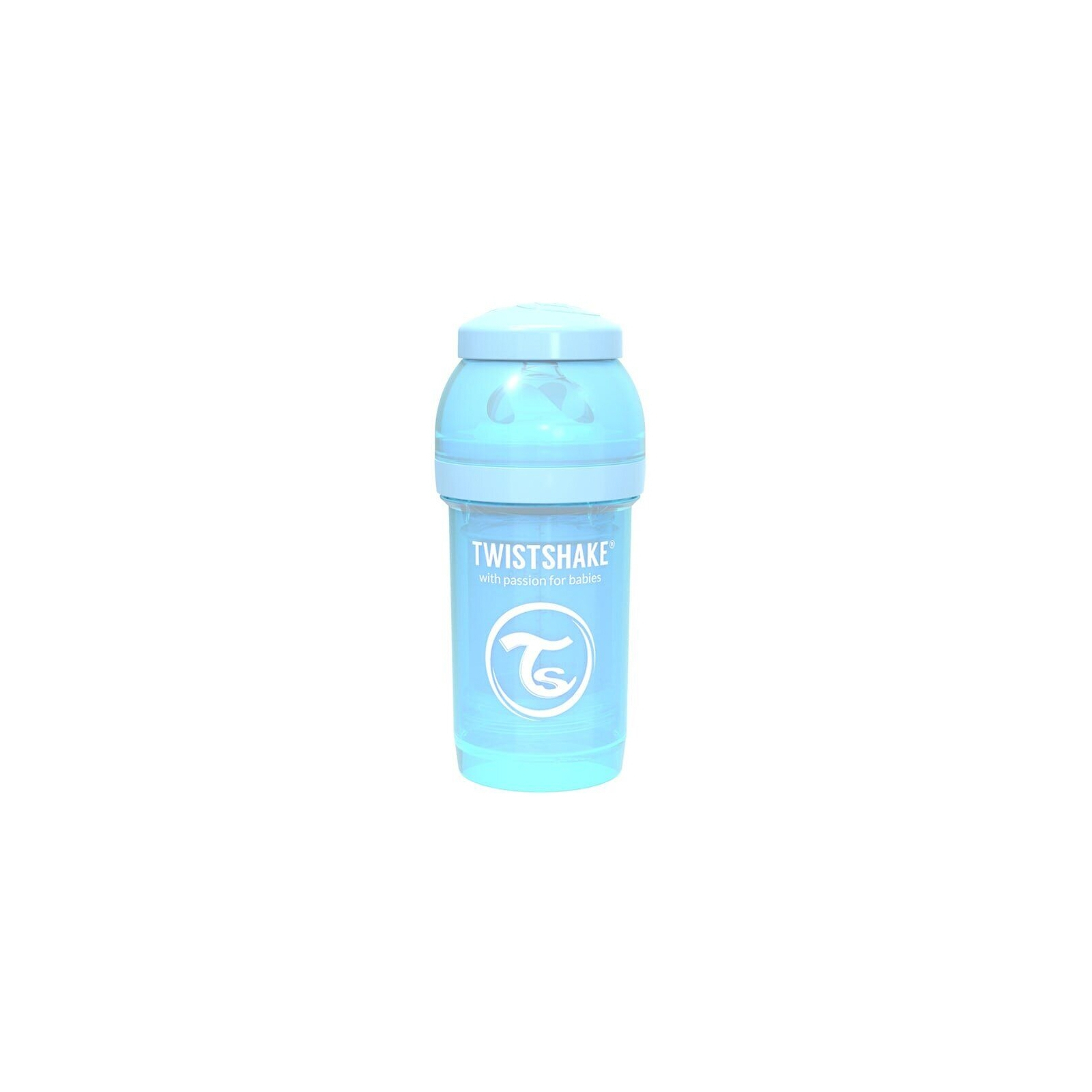 Бутылочка для кормления Twistshake антиколиковая 180 мл, серая (69861)