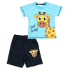 Набор детской одежды Breeze с жирафом (13739-74B-blue)
