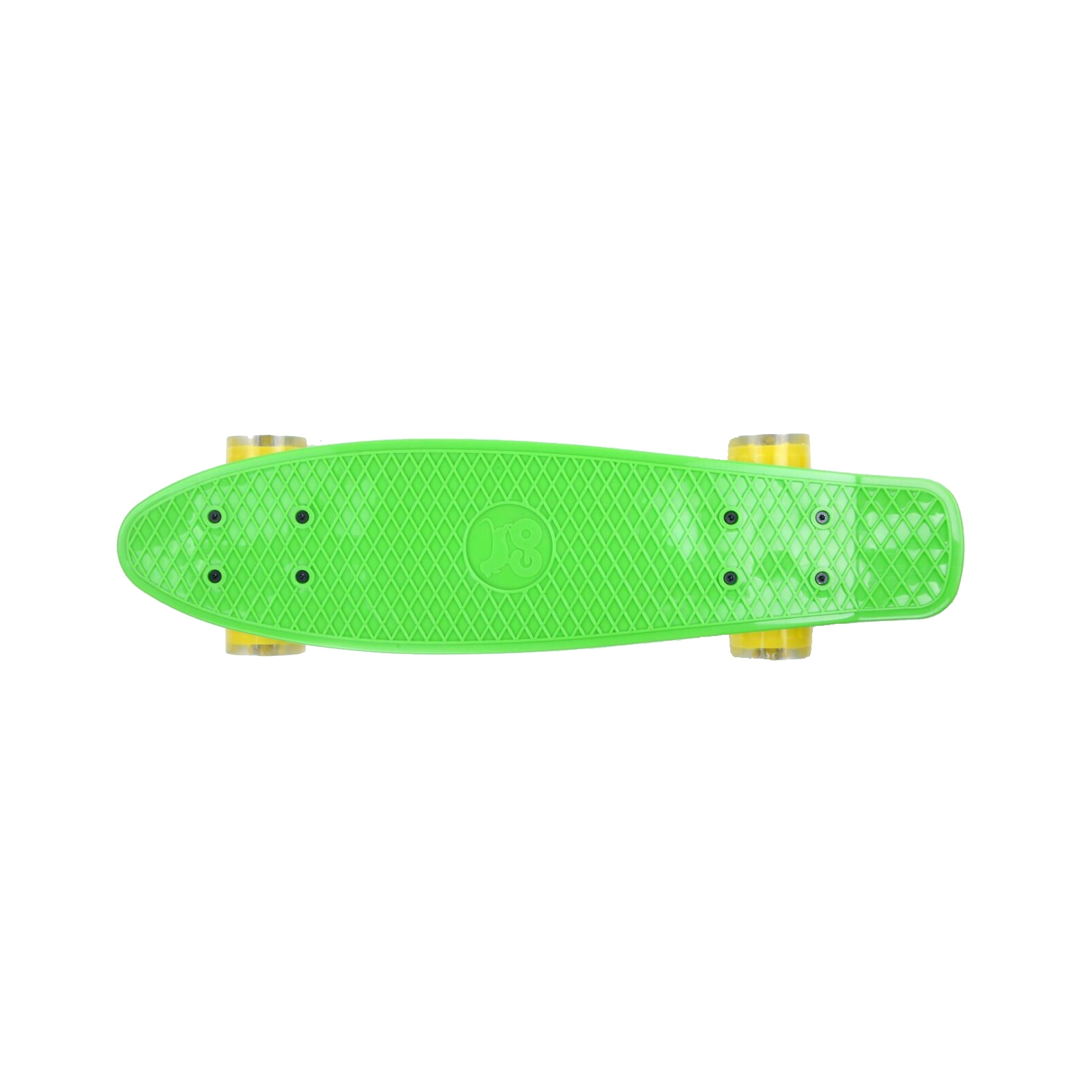 Скейтборд детский GO Travel Зеленый с желтыми колесами (LS-P2206GYT) изображение 2