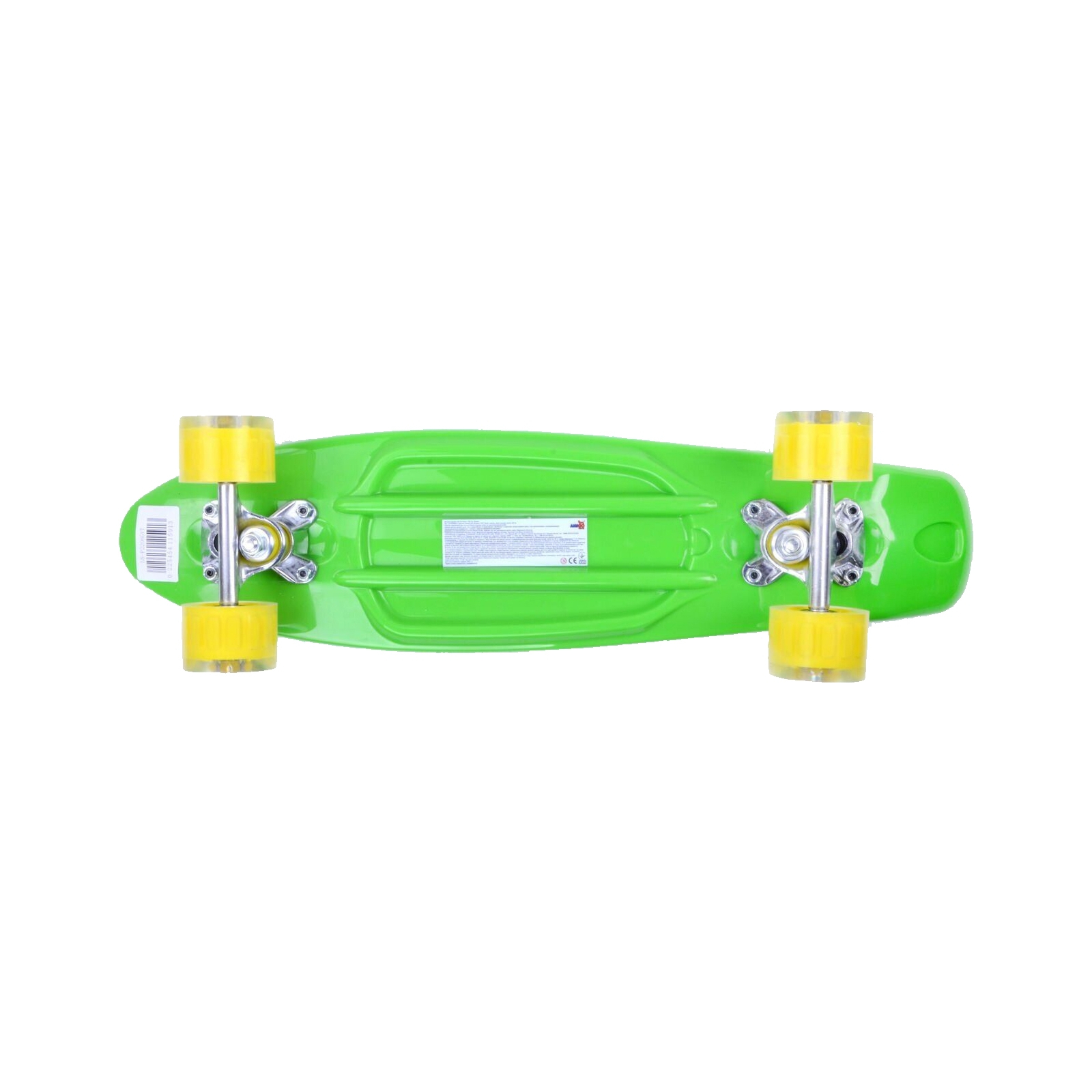 Скейтборд детский GO Travel Зеленый с желтыми колесами (LS-P2206GYT) изображение 3