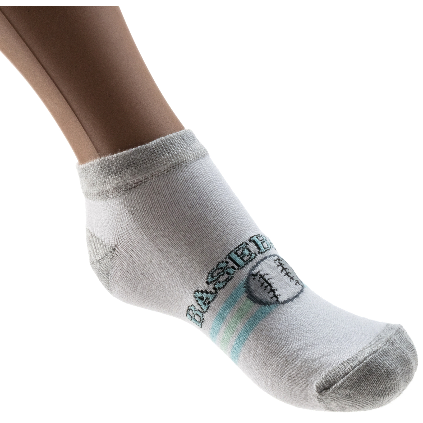 Шкарпетки дитячі BNM спортивні (M0C0201-0102-3B-graywhite)