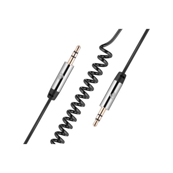 Кабель мультимедийный Jack 3.5mm M to Jack 3.5mm M 1.8m black Cablexpert (2E-W3539bl) изображение 2