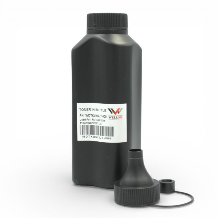 Тонер Kyocera TK-1110/1120, TOMOEGAWA, 500г Welldo (WDTKUNI2JT-500)