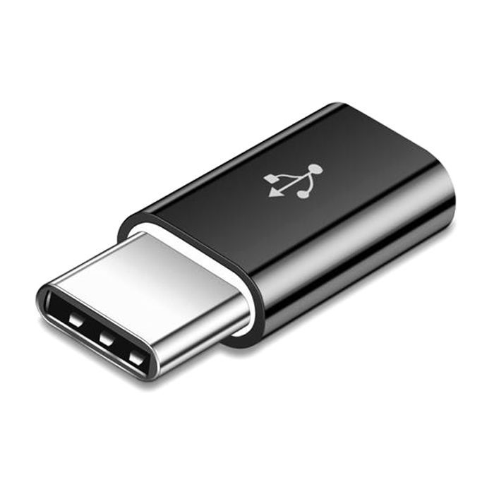 Переходник Micro USB to Type-C black XoKo (XK-AC014-BK)