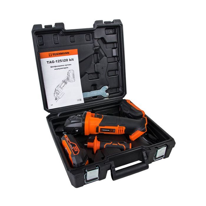 Шліфувальна машина Tekhmann TAG-125/i20 kit (848392) зображення 7