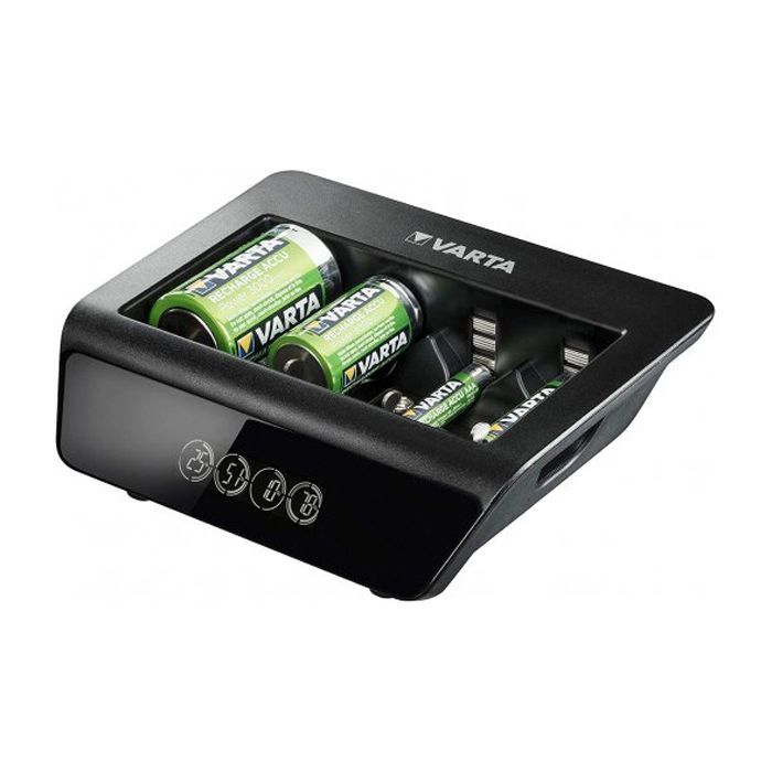 Зарядное устройство для аккумуляторов Varta LCD universal Charger Plus (57688101401) изображение 2