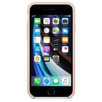 Чехол для мобильного телефона Apple iPhone SE Silicone Case - Pink Sand (MXYK2ZM/A) изображение 5