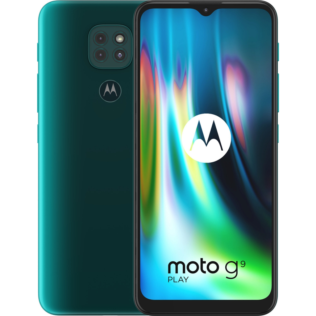 Мобільний телефон Motorola G9 Play 4/64 GB Forest Green (PAKK0009RS) зображення 12