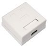 Компьютерная розетка RJ45x2 UTP cat.5e 8P8C Vinga (VCPRJ45O2) изображение 2