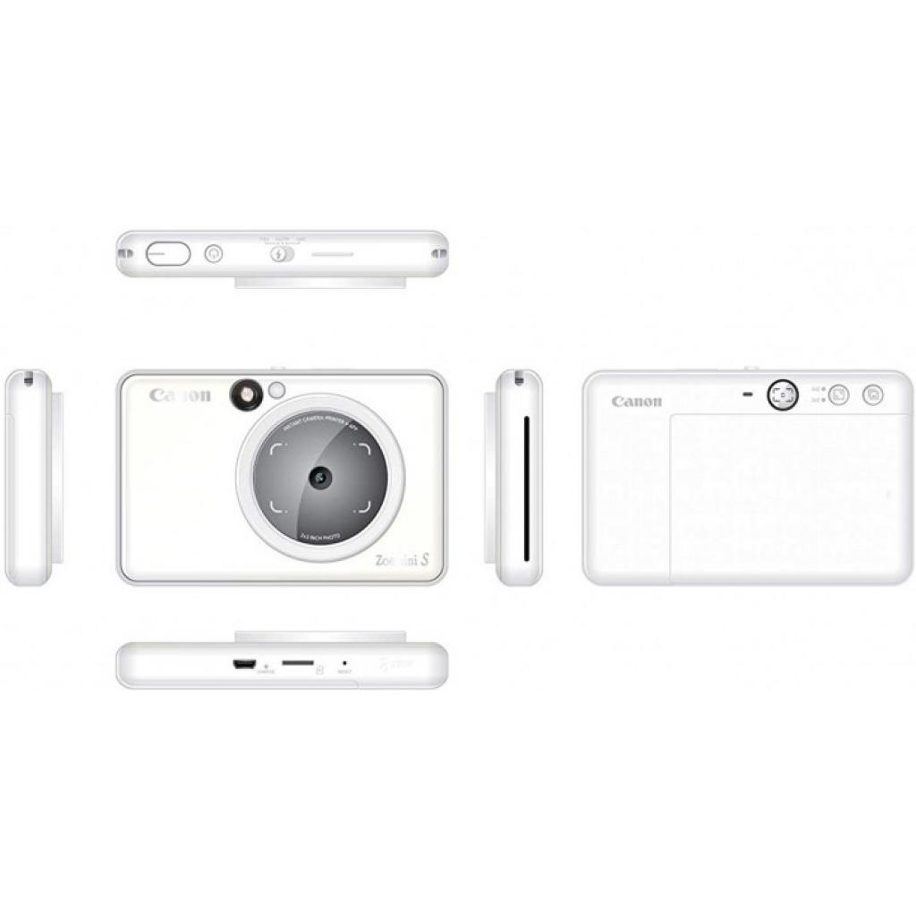 Камера миттєвого друку Canon Zoemini S Pear lWhite Essential Kit (3879C014) зображення 5