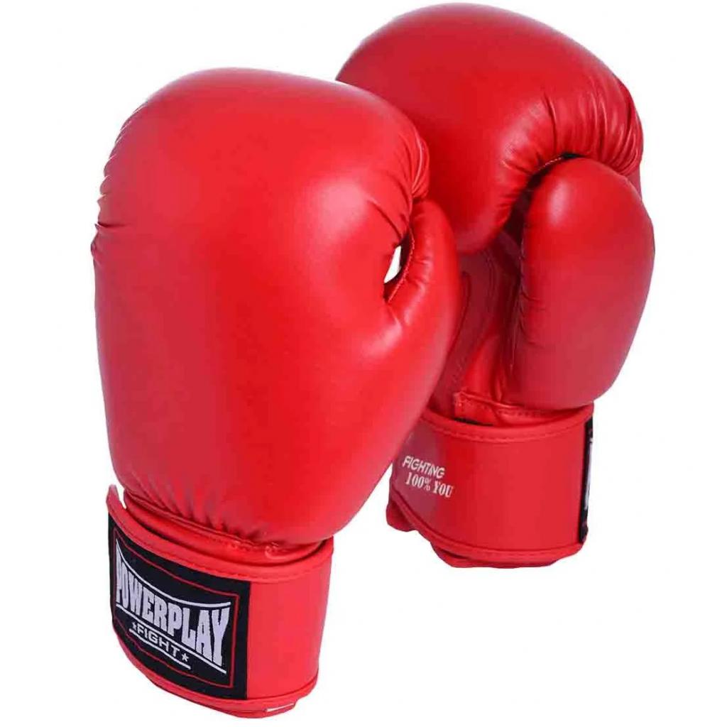 Боксерские перчатки PowerPlay 3004 10oz Red (PP_3004_10oz_Red) изображение 2