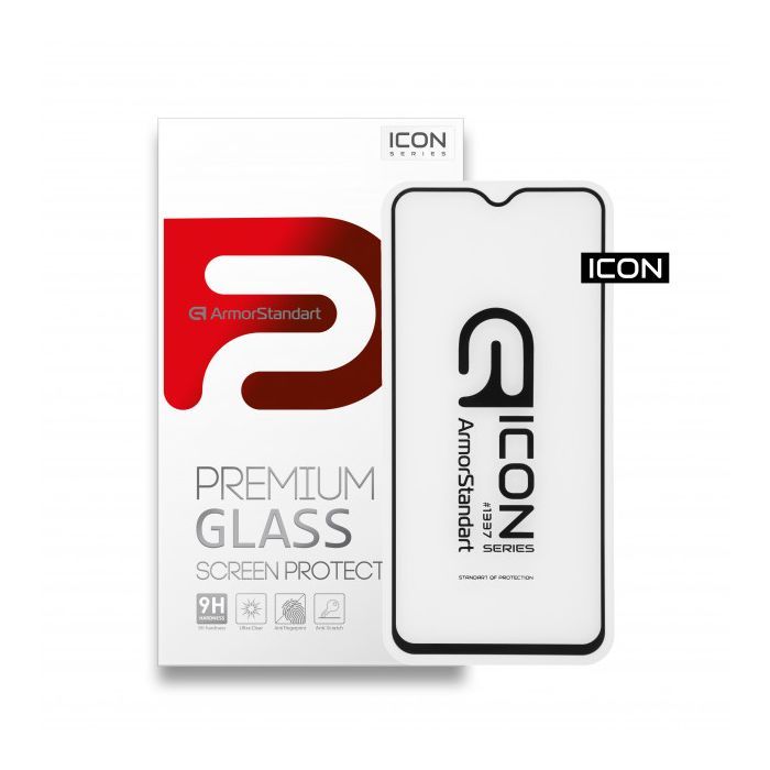Стекло защитное Armorstandart Icon Realme X2 Black (ARM56299-GIC-BK)