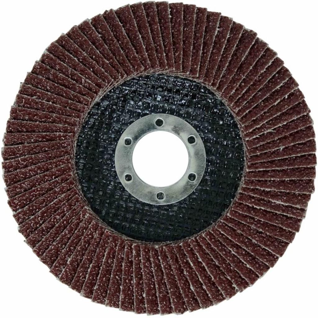 Круг зачистной Зеніт "ПРОФІ" лепестковый 125х22.2 мм з. 100 (11125100) изображение 2