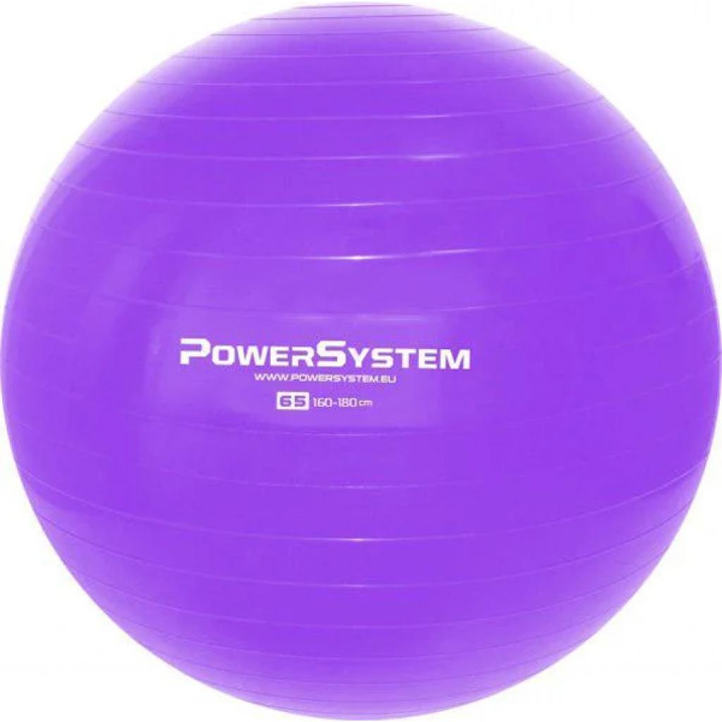 М'яч для фітнесу Power System PS-4012 65cm Purple (PS-4012_65cm_Purple)