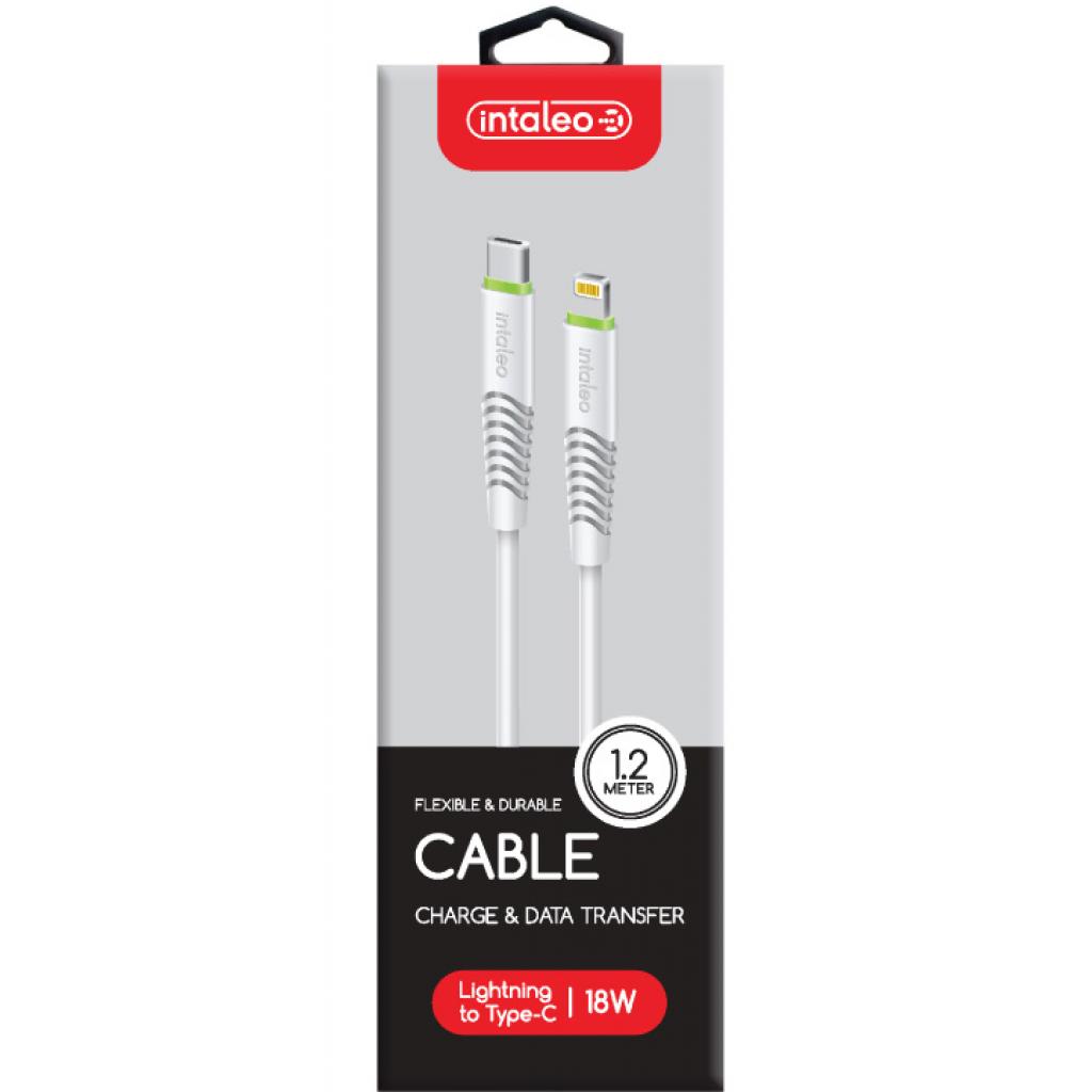 Дата кабель USB-C to Lightning 18W 1,2m CBFLEXTL1 white Intaleo (1283126504099) изображение 2