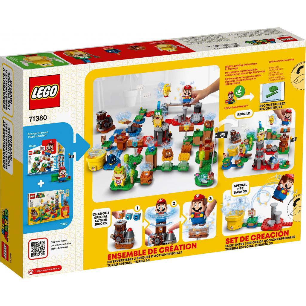 Конструктор LEGO Super Mario Створи власну історію. Творчий набір. 366 детале (71380) зображення 12