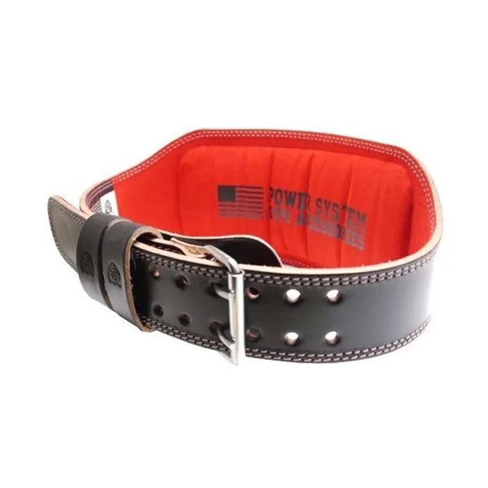 Атлетичний пояс Power System Elite PS-3030 Black/Red M (PS-3030_M_Black-Red) зображення 3