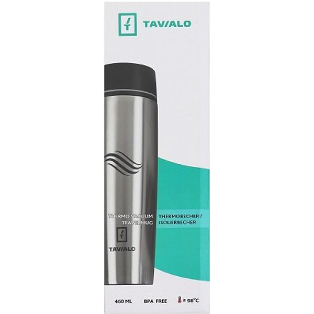 Термокружка Tavialo 460 мл Silver (188112460) зображення 3