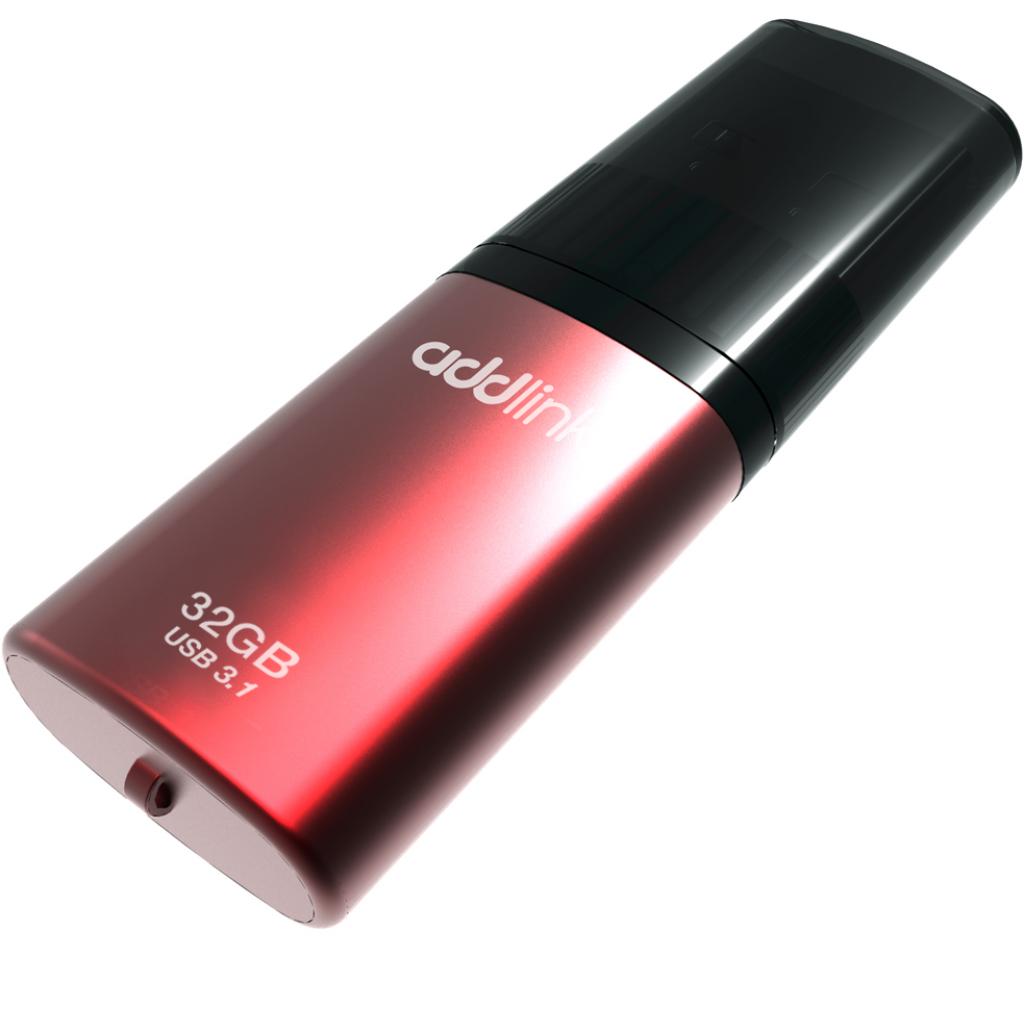 USB флеш накопичувач AddLink 32GB U55 Red USB 3.0 (ad32GBU55R3) зображення 2