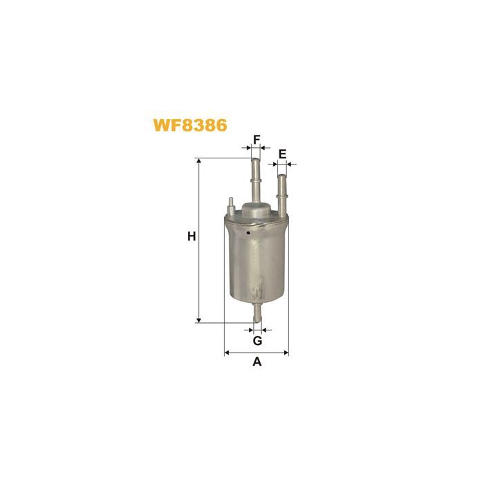 Фильтр топливный Wixfiltron WF8386