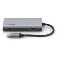 Концентратор Belkin USB-C 4in1 Multiport Dock (AVC006BTSGY) изображение 3