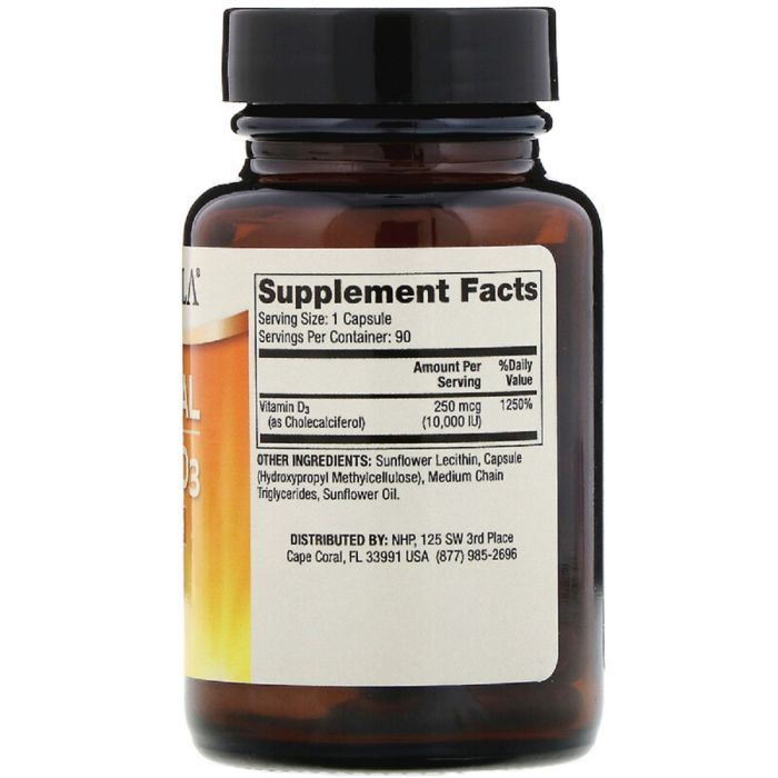 Вітамін Dr. Mercola Вітамін D3 Ліпосомальний, 10000 МО, Liposomal Vitamin D3, 90 (MCL-03201) зображення 2
