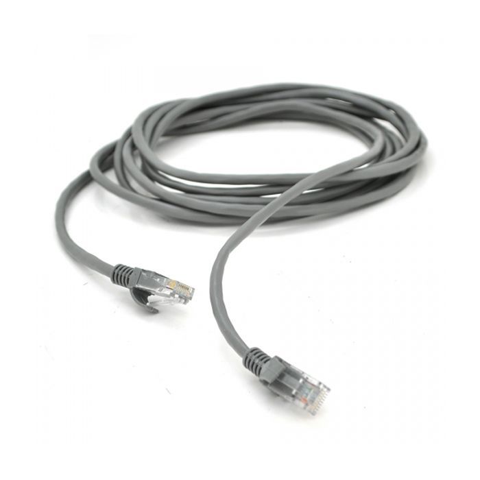 Патч-корд 25м, RJ-45, Cat.5e, CCA, биметалл, серый Ritar (PCR-CCA/25G / 00227)